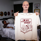 I Love My Sleep Paralysis Demon Tee - White